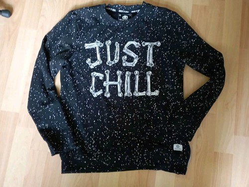 Sweatshirt mit motiv schwarz - mit,