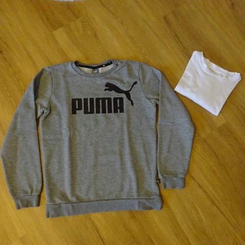 Puma sweatshirt grau la - grau, +