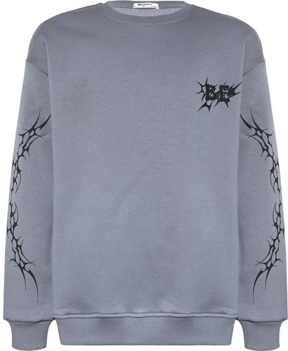 Blue effect boys sweatshirt - blue,